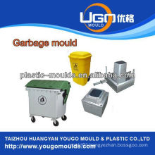 outdoor plastic garbage bin mould Injection mould,trash can mould manufacturer